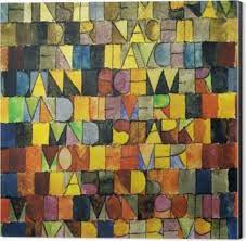 Manta de felpa Paul Klee - Una vez que surgió de la gris de la Noche -  PIXERS.ES