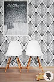 Black And White Diamond Pattern Wallpaper Design Wallpaper In Black White Diamond Pattern Self Etsy Self Adhesive Wallpaper Traditional Wallpaper Diamond Pattern