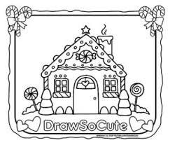 You can share your traditions with your kids and make a gingerbread house and a gingerbread man. New Gingerbread House Coloring Page Draw So Cute