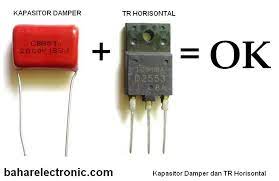 Sediakan kapasitor dengan nilai 332 atau 442 tegangan 1600v . Pengalaman Ganti Tr Horisontal Jebol Lagi Bahar Electronic