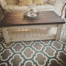 The coffee table is a central piece of furniture in the living room. Rustic Decor Bedroom Farmhouse Style Ideas 76 Coffee Table Farm House Living Room Coffee Table Farmhouse