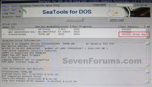 Seatools is a well known utility from popular hdd manufacturer seagate, seatools seatools for dos is provided as a standard bootable.iso cd disk image but since all modern computers support the easier bootable usb medium, here is how to get seatools for dos bootable from a usb drive. Seatools For Dos And Windows How To Use Windows 7 Help Forums