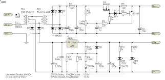 This circuit diagram is given below. Hv Power Supply