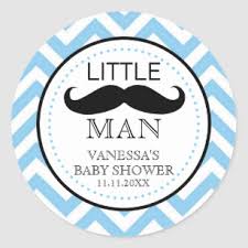 Little man baby shower theme is a good option for mothers expecting a baby boy. Little Man Baby Shower Stickers 100 Satisfaction Guaranteed Zazzle
