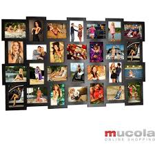Echte qualität zu fairen preisen. Bilderrahmen Fotorahmen Fotogalerie Fotos Rahmen Holz Collage Schwarz 10001343