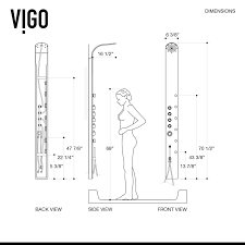 We did not find results for: Vigo Brielle Shower Massage Panel