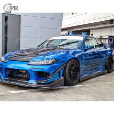 The ka24e had a single overhead cam and ka24de had dual overhead cams. Carbon Fender For Nissan S15 Silvia Dmx 25mm Carbon Fiber Wide Front Fender Body Kit Trim Racing Part For Silvia S15 Tuning Body Kits Aliexpress