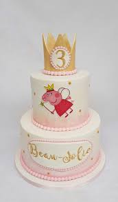 Peppapig Princess Cake Beau Jolie 3 Jaar Taart Den Bosch Peppa Pig Cake Peppa Pig Verjaardagstaart Kind Verjaardagstaarten