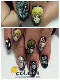 Attack On Titan Nails Anime Nails Kawaii Nail Art Nails