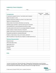 A successful fitness instructor resume should showcase a candidate's experience instructing exercise classes, as well as their dedication to exercise disciplines. Free 11 Trainer Evaluation Form Samples Templates In Pdf