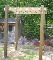 Monkey Bars Idea Backyard Playground Backyard Fun Backyard Obstacle Course