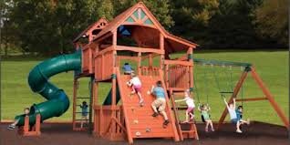 In addition to our wooden swing sets, playsets and playhouses, we also offer backyard leisure products. How To Prepare A Yard For A Backyard Play Set Backyard Adventures Iowa