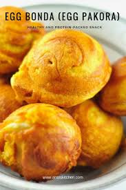 Egg Bonda Indian Snack Recipes Low Calorie Snacks Egg Recipes Indian