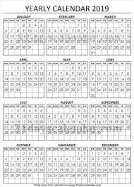 Large 2019 Calendar Calendar Template Calendar 2019 Calendar