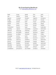 Today, i decided to solve the puzzle by relying on python instead of english, and this article will explain how i did it. 5th Grade Spelling Bee Words
