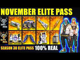 A free variant of the pass is also available but it offers limited rewards. Free Fire November Elite Pass 2020 November Elite Pass Free Fire Season 30 Elite Pass 2020 Youtube Elite Seasons Book Cover