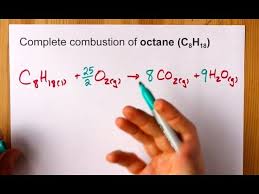 Convert grams c8h18 to moles or moles c8h18 to grams. Complete Combustion Of Octane C8h18 Balanced Equation Youtube
