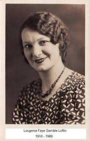 Lougenia Faye Gamble Loftin (1910-1988)