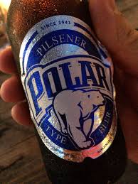 Drinking Ice Cold Polar Beer On Curacao Beer Curacao Beer Bottle
