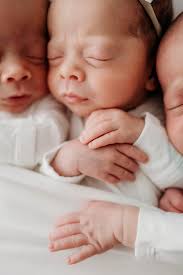 Three Perfect Miracles. 🩷💙💙 Georgia, Cole and Tripp • You are special  and chosen and oh, so loved. What an honor to be a part of their little  life so far.