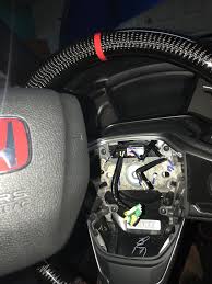 Here's how to unlock the steering wheel so you can get back on the road. Type R Steering Wheel Removal 2016 Honda Civic Forum 10th Gen Type R Forum Si Forum Civicx Com