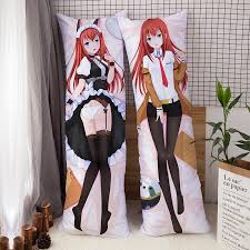 Steins Gate Makise Kurisu Shiina Mayuri Dakimakura federa per cuscino  avvolgente Otaku fodera per cuscino Fullbody biancheria da letto per la  casa regalo|Complementi per costumi| - AliExpress