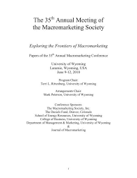 We did not find results for: 2010 Macromarketing Conference Proceedings
