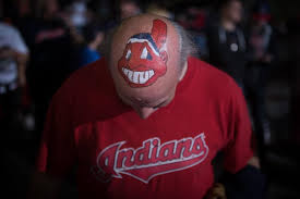 The indians compete in major league baseball as a. Cleveland Indians Play Final Game With Grinning Native American Caricature Chief Wahoo Logo