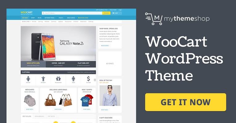 MyThemeShop WooCart WordPress Theme