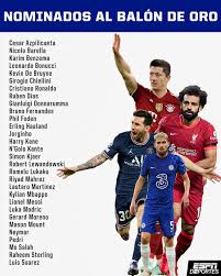 Sign up for marketbeat all access to gain access to marketbeat's full suite of research tools: Espn Deportes Esta Es La Lista De Los Nominados Al Balon De Oro 2021 Quien Pinta Como Favorito Facebook