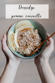 Recette Mon Porridge Pomme Cannelle Rhapsody In Green En 2020 Pomme Cannelle Recette Recette Porridge