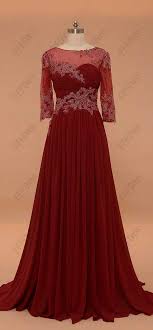 Burgundy Modest Mother Of The Bride Dress With Sleeves Mother Of Groom Dresses Mother Of The Bride Plus Size Mother Of The Bride Dresses