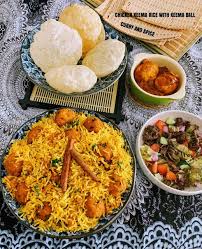 Chicken Keema Rice With Keema Ball Chicken Keema Chicken Biryani Recipe Chicken Spices