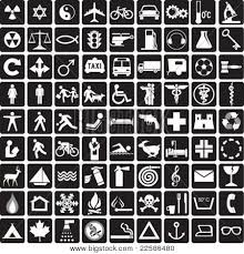 Maak gratis uw eigen pictogram. 81 Zwart Wit Pictogrammen Symbolen Collectie Stockvector Stockafbeeldingen Bigstock Pictogrammen Symbolen Zwart Wit