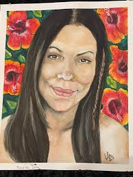 Still practicing￼…….. Added more shading to the nose and detail. It's as  good as it's going to get. Better stop now before I make more of a mess!!￼ 