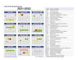 Sunday, monday, tuesday, wednesday, thursday, friday. Https Www Barrow K12 Ga Us Staff Files Documents Staff Calendars 2021 22 190 Day Staff Calendar Pdf