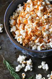 Olive Oil Popcorn With Smoked Paprika Rosemary A Healthy Snack Recipe Healthy Popcorn Popcorn Recipes Healthy Healthy Snacks Recipes