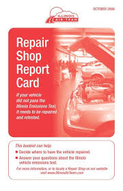 Il Air Team Repair Report Cardred Illinois Environmental Protection