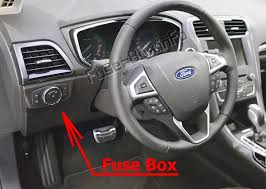 License plate lights, glove box light, central timer unit. Fuse Box Diagram Ford Mondeo Mk5 2015 2019