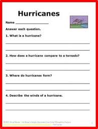 This reading comprehension worksheet teaches students about tornadoes, then asks them questions about what they just read. Hurricanes Do Tornadoes Really Twist Task Cards Weather Worksheets Science In 2020 Weather Worksheets Weather Words Science Task Cards