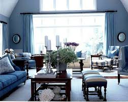 Shop blue leather living room furniture sets. 20 Blue Living Room Design Ideas