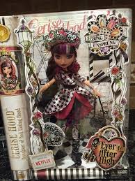 New Ever After High Spring Unsprung Dolls Cerise Hood Red Riding Hood In Hand Ever After High Spring Unsprung Dolls Spring Unsprung