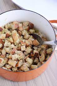 Remove foil and bake until crispy edges form, about 10 to 20 minutes longer. Copycat Homemade Stovetop Stuffing Mel S Kitchen Cafe