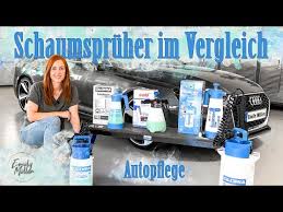 Autopflege Snowfoam Vorwasche Schaumspruher Im Vergleich Kwazar Venus Solo Clean Line Gloria Youtube
