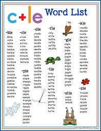 Teaching The Consonant Le Syllable Type Make Take Teach