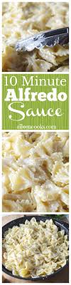 10 Minute Alfredo Sauce Recipe Recipes Favorite Recipes Dinner Food