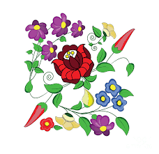The cheapest way to get from kalocsa to kecel costs only 1 107 ft, and the quickest way takes just 28 mins. Hungarian Folk Art Motifs Folk Floral From Kalocsa Digital Art By Szabo Zoltan Attila
