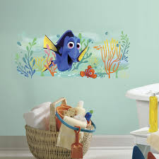 Finding Nemo Wall Stickers For Kids Finding Nemo Wall Decor Disney Wall Decals Wall Graphics