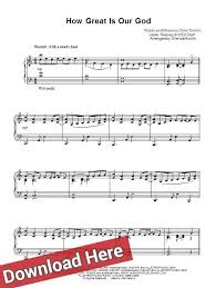 Chris Tomlin How Great Is Our God Sheet Music Notes Chords Greatful Sheet Music Chris Tomlin