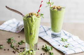 Dreamy Chocolate Chip Mint Smoothie Sunkissed Kitchen